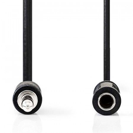Cable Jack 3.5 Macho a Jack 6.3 Hembra de 20 cm
