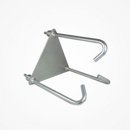 BASE TORRETA 220 MM(ROSCADAS) FIJA CON GANCHOS