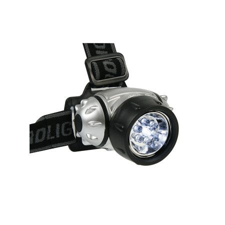 LINTERNA FRONTAL CON 7 LEDS