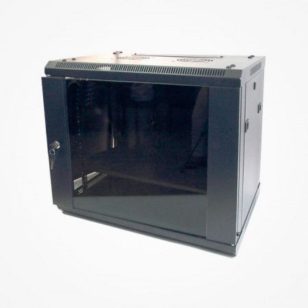 Armario RACK tipo mural 6U 60X45 con refrigeración