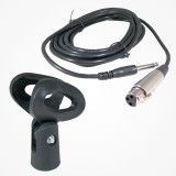 Set Micro + Cable 5 mts + Pie +Pinza TMS 109+BOLSA