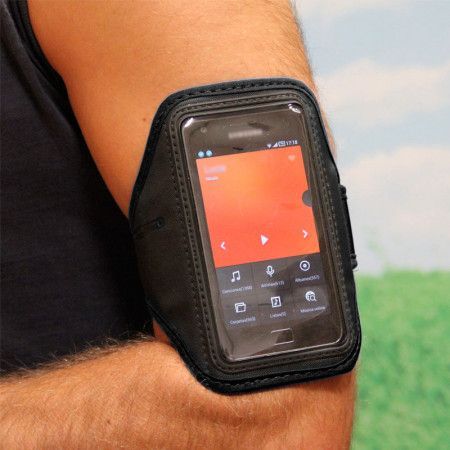 Funda Brazalete Negro Universal para Smartphone