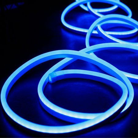 Cinta Led Flex Neon Luz Azul