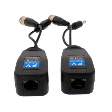 Balun pasivo con alimentación HD UTP/FTP