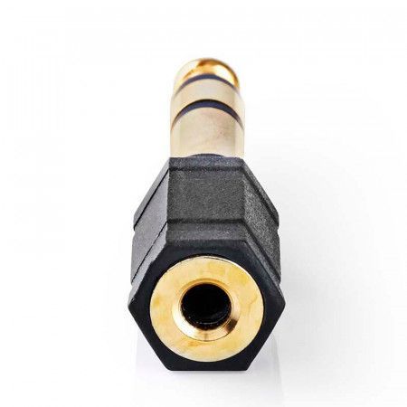 Adaptador Jack hembra 3,5mm. a Jack macho 6,3mm.