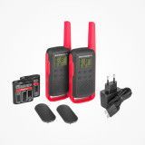 MOTOROLA TLKR T62 sin Microauricular ROJO