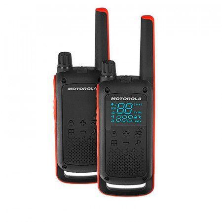 Motorola TLKR T82 Pareja de Walkie Talkies