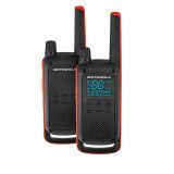 Motorola TLKR T82 Pareja de Walkie Talkies
