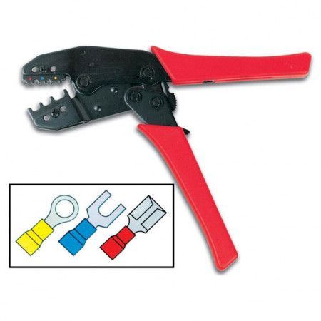 VTHCT. ALICATES CRIMPAR CONECTORES FAST-ON AISLADO