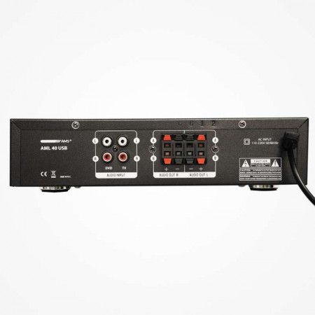 AMPLIFICADOR/MEZCLADOR AMS AML 40 USB + Bluetooth