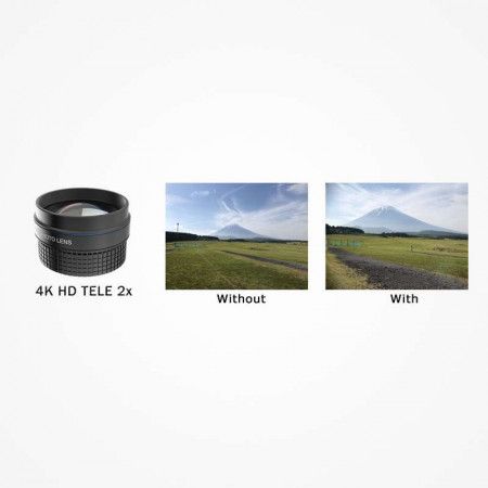 KENKO REAL PRO CINEMATIC 4K HD TELE 2X
