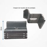 Soporte para panel solar suelo pared 10-80º
