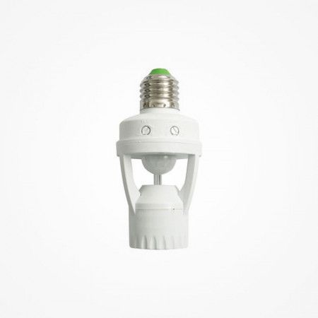Portalámpara con sensor infrarrojo
