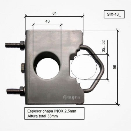ANTENA HF GRAUTA HF-900 + Soporte SIX-433