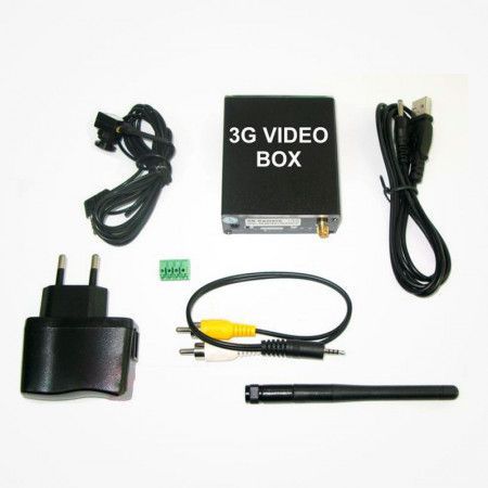 EMISOR DE VIDEO 3G + CAMARA