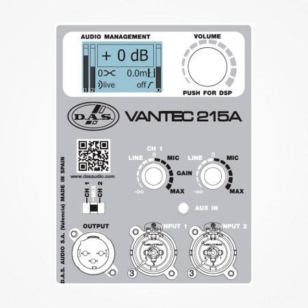 Altavoz Activo DAS VANTEC 215A 15"