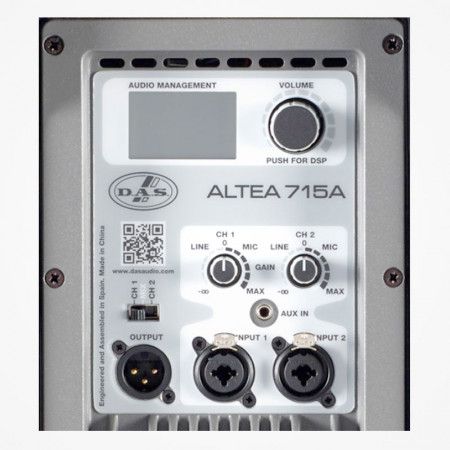 Altavoz activo DAS ALTEA 715A - 15" 1500W