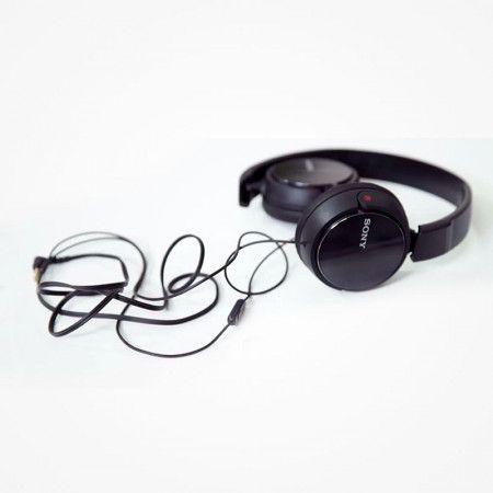 Micro Auricular diadema SONY MDR-ZX310APB NEGRO