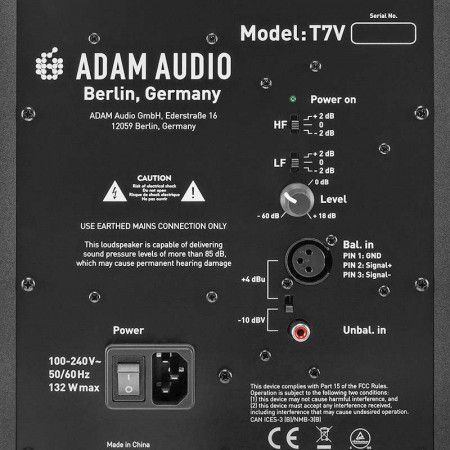 Monitor de estudio ADAM T7V (unidad)