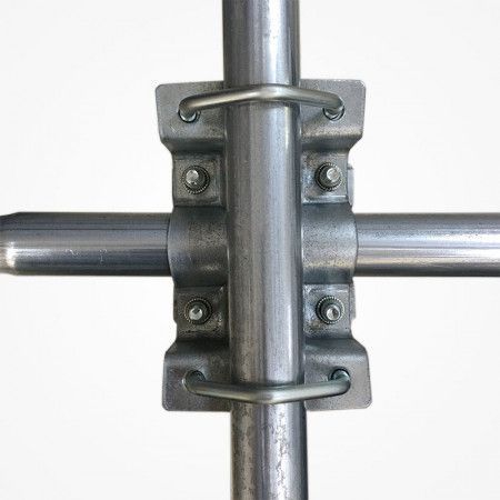SOPORTE UNION 2 MASTIL EN CRUZ O 2 EN VERTICAL