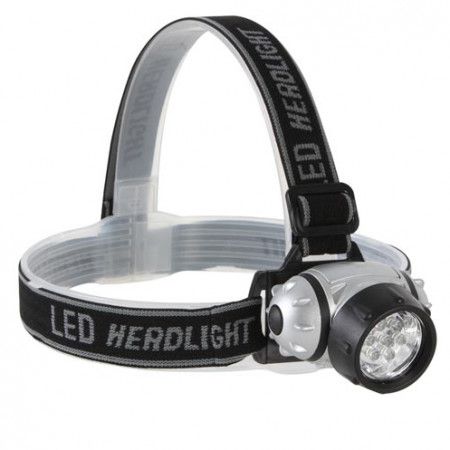 LINTERNA FRONTAL CON 7 LEDS