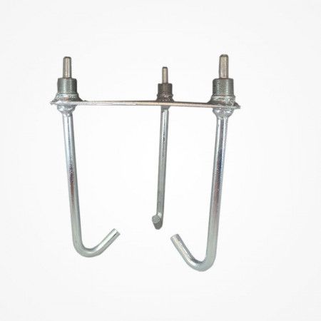 BASE TORRETA 220 MM(ROSCADAS) FIJA CON GANCHOS