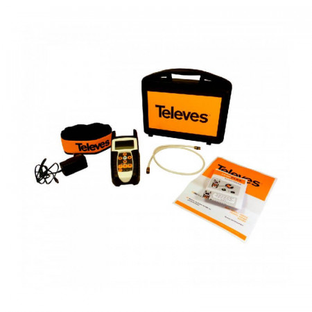 Medidor de Campo TELEVES H30FLEX DVB-S/S2+DVB-T/T2