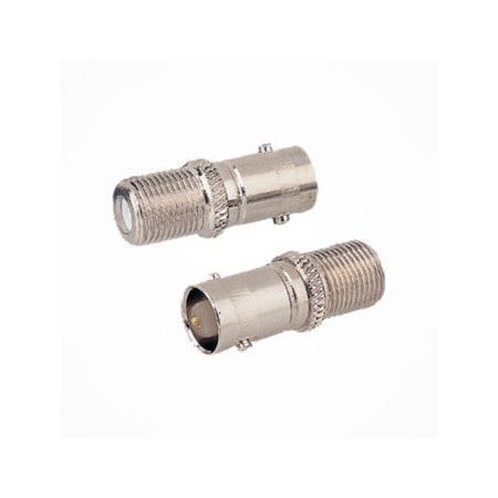ADAPTADOR BNC HEMBRA A "F" HEMBRA