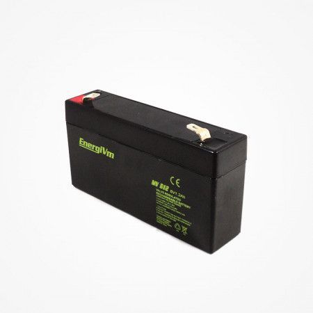 Batería de Plomo ENERGIVM MV612 ( 6V. / 1.2 AMP. )