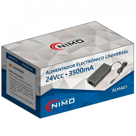 Alimentador de corriente 24v - 3,5 Amperios 80W