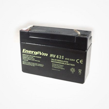 Batería  Plomo VRLA/AGM   4V.  3.5 AMP.