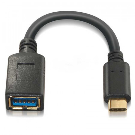 Conexión 3.1 USB C macho a USB A hembra OTG