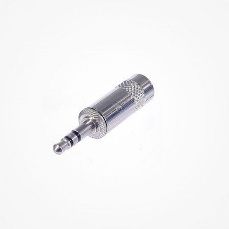 Jack Macho 3,5mm. Estereo - Metal (REAN)