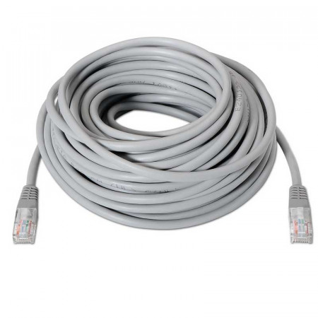 Cable de red latiguillo RJ45 Cat6 UTP AWG24 20 Mts