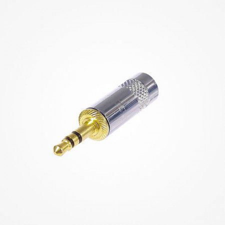 Jack Macho 3,5mm. Estereo - Metal (REAN)