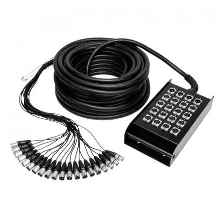 Manguera escenario XLR 16/4 30 MTS - K20C30