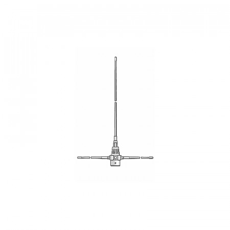 ANTENA BASE FIBRA GP3F 135…175 MHz SINTONIZABLE