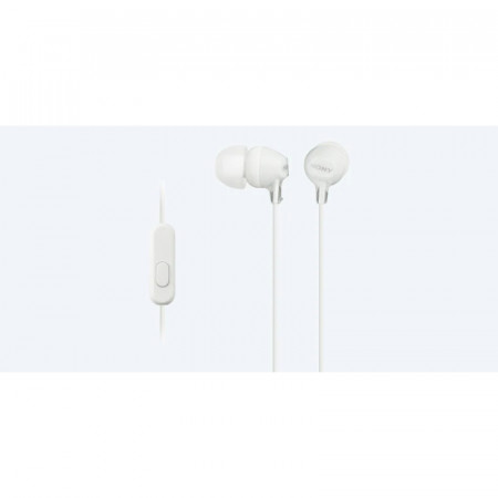 AURICULAR IN EAR CON MICRO BLANCO SONY MDR-EX15AP