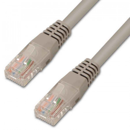 Cable de red latiguillo RJ45 Cat6 UTP AWG24 5 Mts