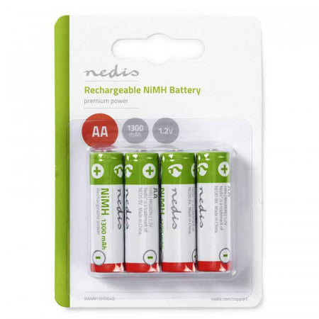 Baterías R6/AA NEDIS BANM13HR64B