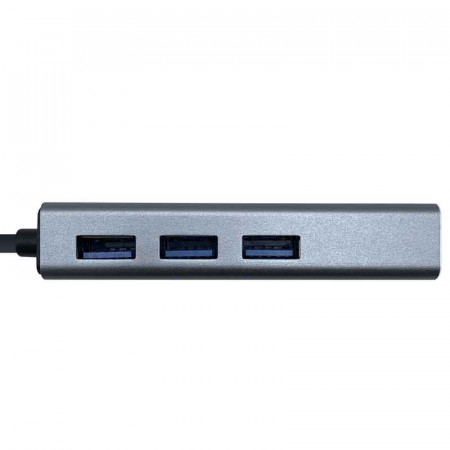 Conversor USB 3.0 A ETHERNET con HUB 3 USB