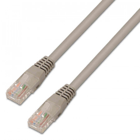 Cable de red latiguillo RJ45 Cat6 UTP AWG24 7 Mts