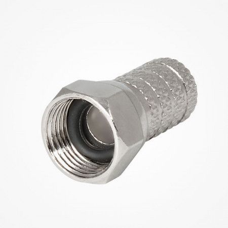 Conector de antena "F" Macho dielectrico 7,5mm