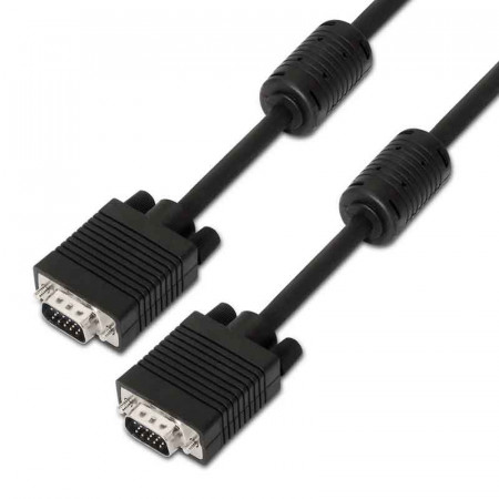 Cable conexión VGA Macho-Macho 6 metros Ferrita