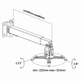 Soporte videoproyector AISENS CWP01TSE-047