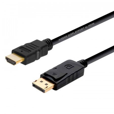 Conexión DisplayPort macho a HDMI macho 2m.
