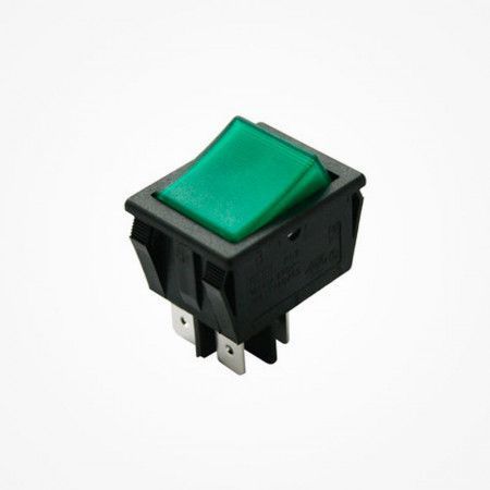 INTERRUPTOR OFF-ON VERDE 16A/250V