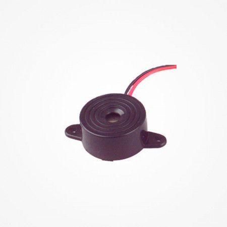 Zumbador piezo cerámico 90 dB a 12 VDC / 30 cm.