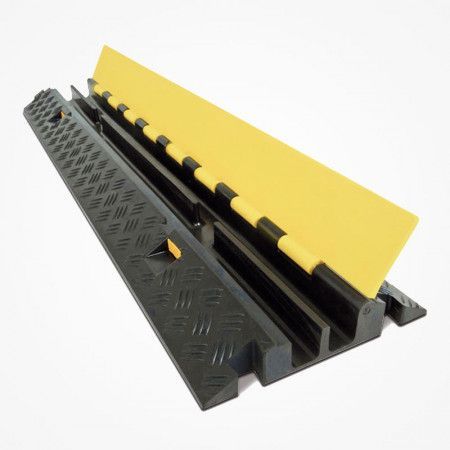 Pasacables con tapa resistente instalación suelo