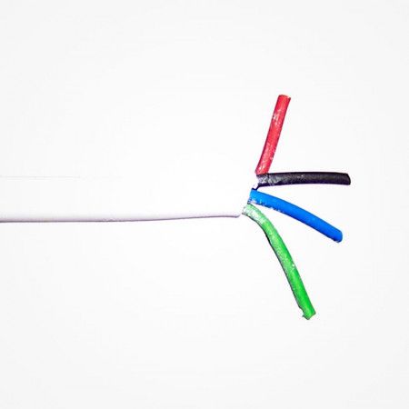 Cable para tiras LED RGB 4 x 0.22mm2
